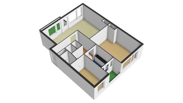 Floorplan - Bichon van IJsselmondelaan 18, 3078 HB Rotterdam